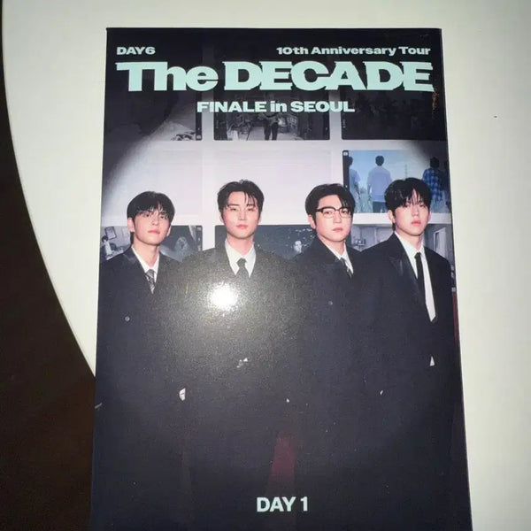 [BUNJANG] Day6 Encore Concert Entry Gift First Concert Photocard / 데이식스 앙콘 입장기프트 첫콘