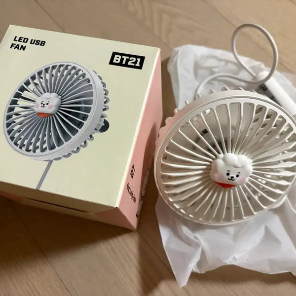 [BUNJANG] BT21 RJ Car Fan (Unused) / bt21 RJ 차량용선풍기