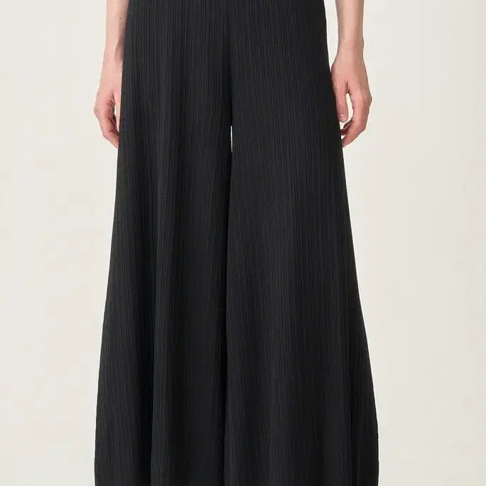 [BUNJANG] The Cashmere Wide Knit Banding Pants / 더캐시미어 와이드 니트 밴딩팬츠 새상품