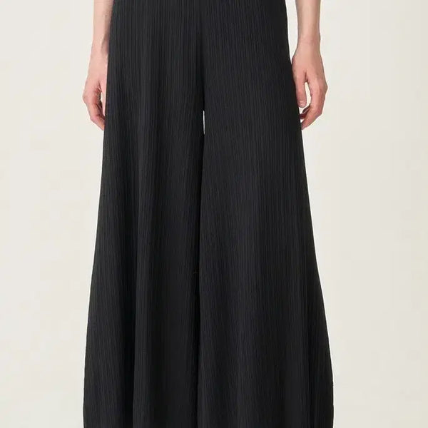 [BUNJANG] The Cashmere Wide Knit Banding Pants / 더캐시미어 와이드 니트 밴딩팬츠 새상품