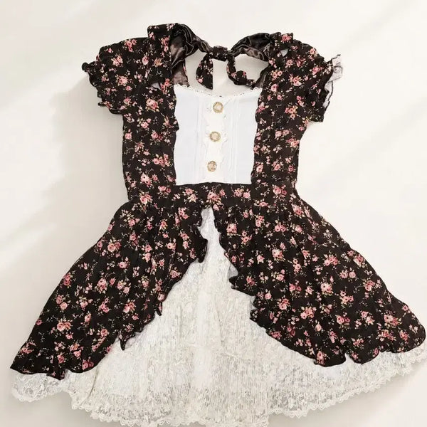 [BUNJANG] Hime Gyaru Style Mini Dress / 일본 시부야 히메갸루 스타일 미니 원피스