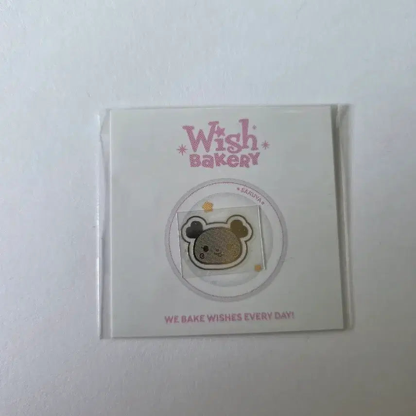 [BUNJANG] NCT WISH Wish Bakery Pangi Metal Sticker / 엔시티위시 사쿠야 별키링