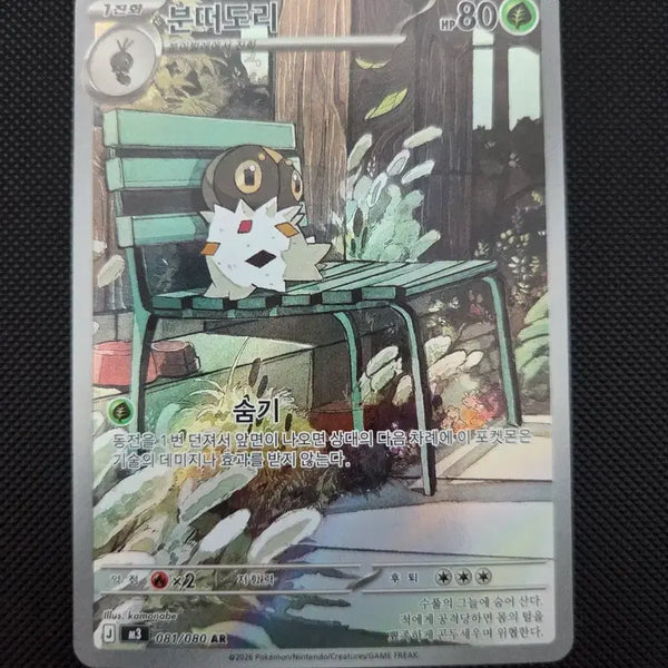 [BUNJANG] Pokemon Card Dortory AR / 포켓몬 카드 분떠도리 AR