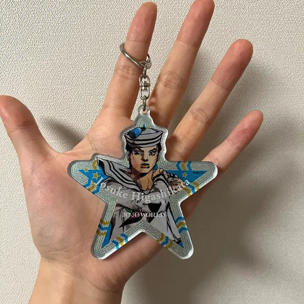 [BUNJANG] JoJo's Bizarre Adventure Part 8: JoJolion Star Keychain / 죠죠월드 8스케 별키링