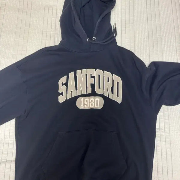 [BUNJANG] SPAO Navy Hoodie / 스파오 후드티