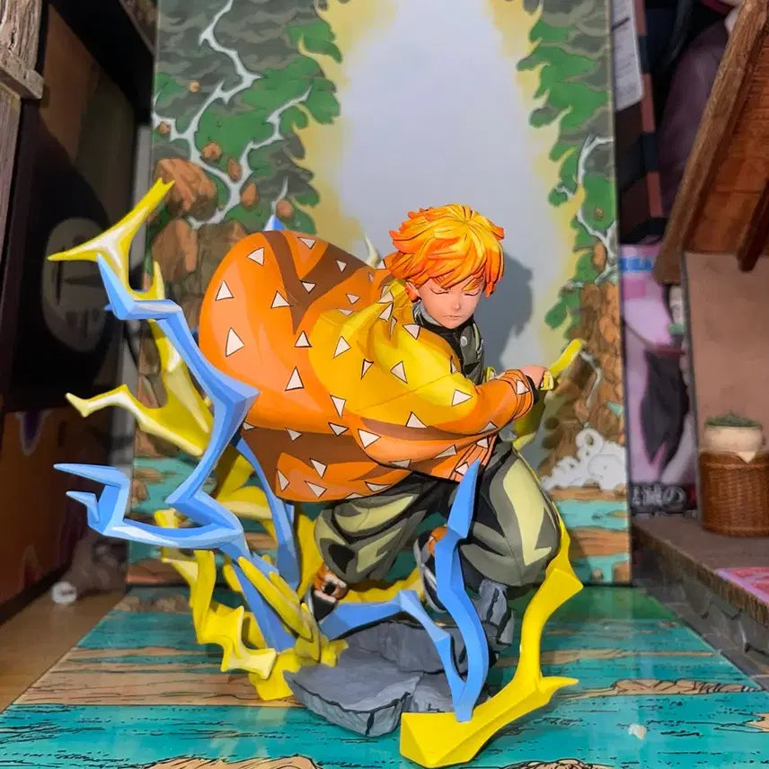 [BUNJANG] Aniplex Demon Slayer: Kimetsu no Yaiba Zenitsu Agatsuma Repainted Figure / 아츠제로 젠이츠피규어 리페인트(정품)