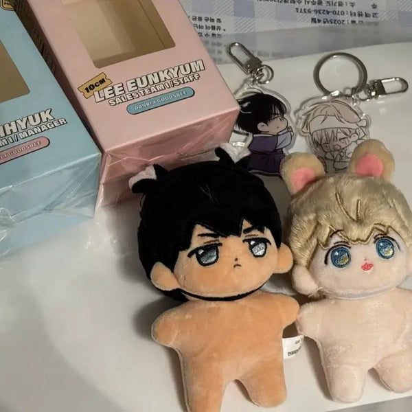 [BUNJANG] Yeon-ae Jehan Gu-yeok "Tunike" 10cm Doll Headband Charm / 연애제한구역 10cm 인형 투니크 키링