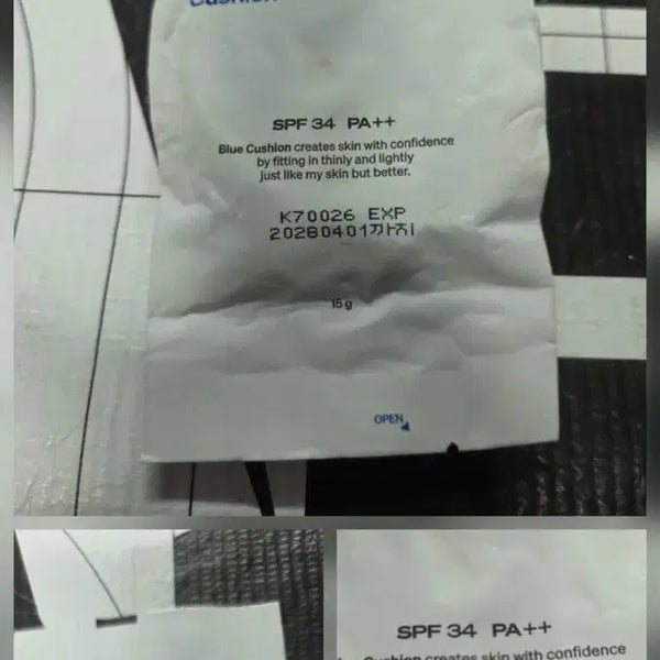 [BUNJANG] B.Ready Blue Cushion Refill (Damien) / 비레디. 블루 쿠션. 04 다미엔. 남성용 쿠션팩트. 리필 새상품.