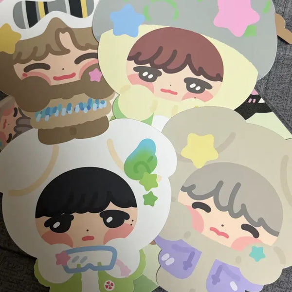 [BUNJANG] DANIM NCT Wish Sticker Ryo, Sion, Sakuya, YuuSi / 다님 엔시티 위시 스티커 료 시온 사쿠야 유우시