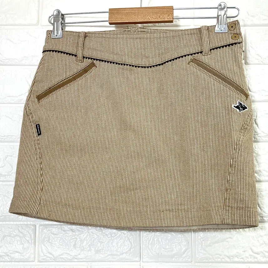 [BUNJANG] PARIGATES Beige Golf Skirt Size 1 / 파리게이츠 베이지 골프 치마 1