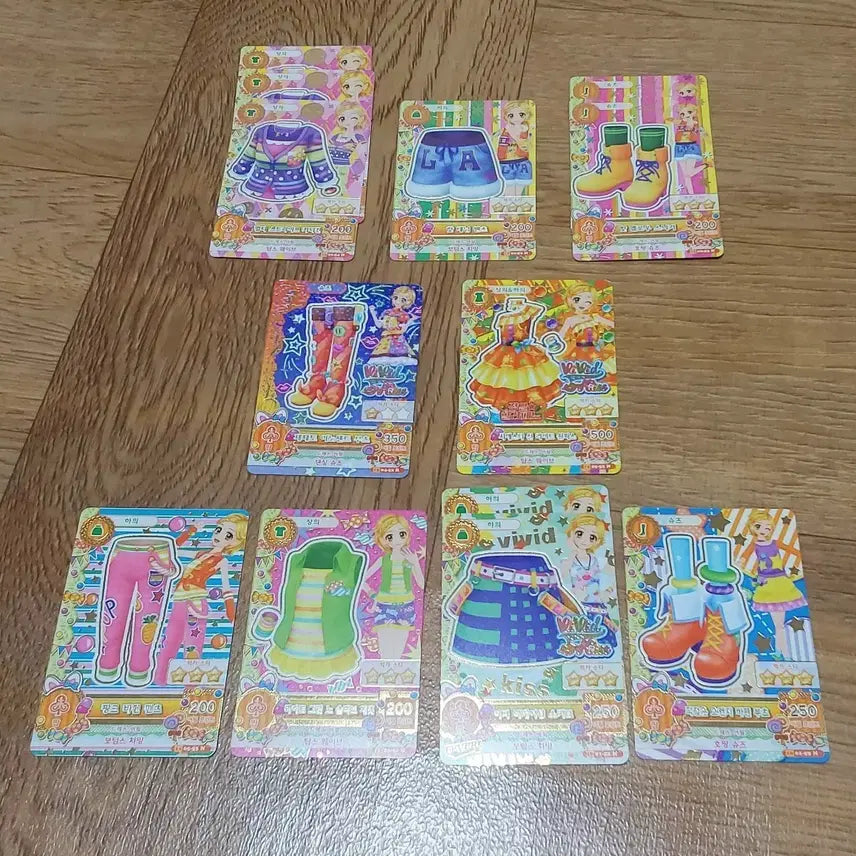 [BUNJANG] Aikatsu! Ichigo Stars! Hinaki Shina Normal & Rare Cards (13 pcs) / 아이카츠 아이엠스타 카드 히나키 희나 노말 노멀 레어 랜봉 벽돌 13장