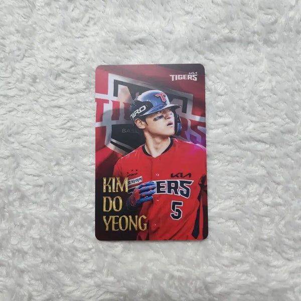 [BUNJANG] Kia Tigers Third Jersey Kim Do-young Photocard / 기아타이거즈 써드 유니폼 김도영 포토카드