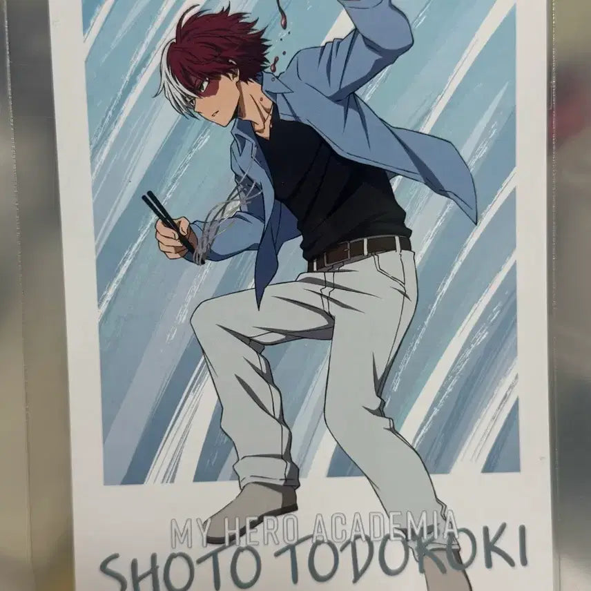 [BUNJANG] My Hero Academia Todoroki Postcard Animate Exclusive / 나히아 히로아카 토도로키 포스트카드 애니메이트 특전