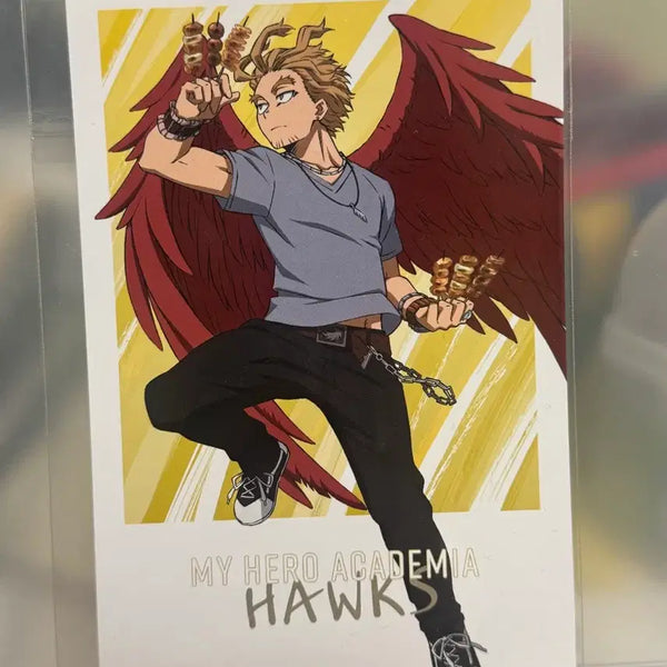 [BUNJANG] My Hero Academia Hawks Special Edition Postcard / 나히아 호크스 포스트카드 애니메이트 특전
