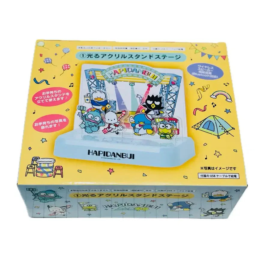 [BUNJANG] Sanrio Pochacco & Hangyodon Speaker Light Acrylic Stand / 산리오 라이트, 스피커기능 아크릴 스탠드 포차코 한교동 하피단부이 쿠지