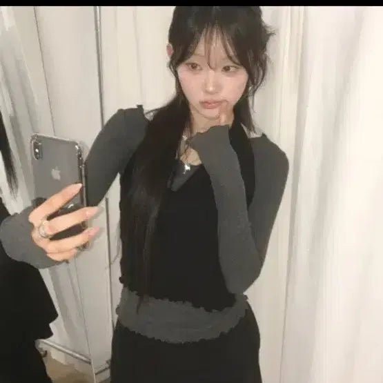 [BUNJANG] MINIPOE DL Layered Top Set / 미니포에 디엘 레이어드 탑세트