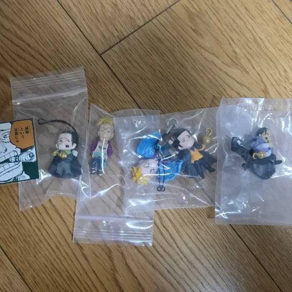 [BUNJANG] One Piece Buggy & Crocodile Mini Figure Keychains Bundle Set / 원피스 미니 피규어 키링 일괄(버기, 크로커다일)