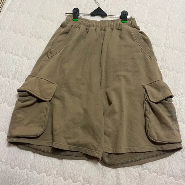 [BUNJANG] Dainitt Half Sweat Bermuda Pants / 다이닛 하프 스웻 버뮤다 팬츠