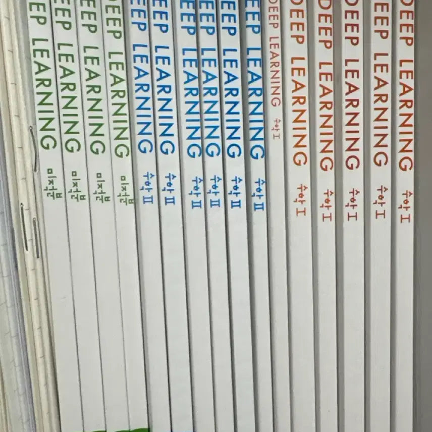 [BUNJANG] Lee Dong-sun Deep Learning Math Weekly Study Volumes 1-2 (23 Books) / 27이동선딥러닝수1,2,미적 전권(23권)털이