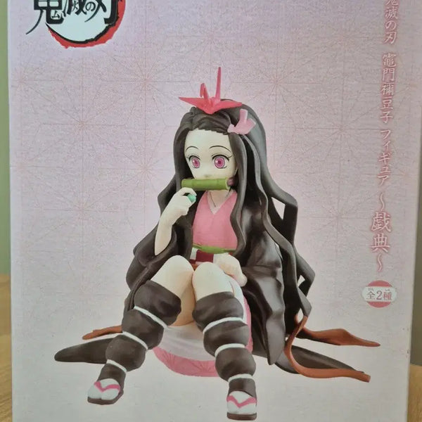[BUNJANG] Demon Slayer Nezuko x Craft Holic Nezuko & Zenitsu Noodle Stopper Figure Bundle Set / 귀멸의 칼날 네즈코 피규어 x 크래프트홀릭(젠이츠) 일괄