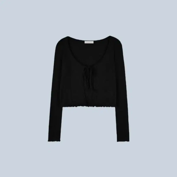 [BUNJANG] Rietta Lotti Cardigan Black / 리에뜨 로티 가디건 블랙