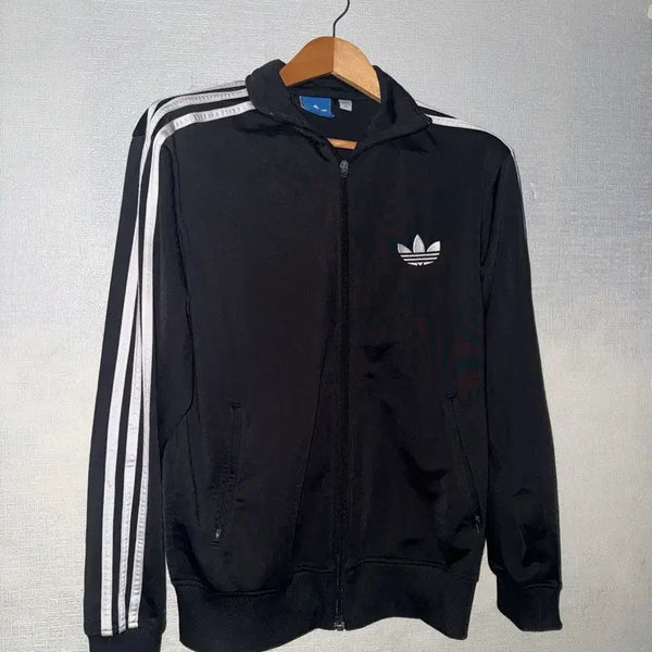 [BUNJANG] Adidas Firebird Black Track Top Jersey / 아디다스 파이어버드 블랙 트랙탑/져지 100