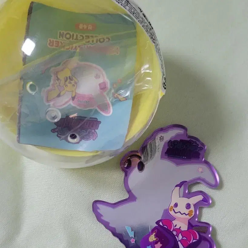 [BUNJANG] Pokemon Metamon's Playground Mirror Sticker Gacha / 포켓몬스터 타라큐 미러 거울스티커 가챠 메타몽놀이터 팝업