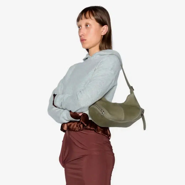 [BUNJANG] OSEOUI Cargo Hobo Marena Khaki / 오소이 카고호보 마레나카키