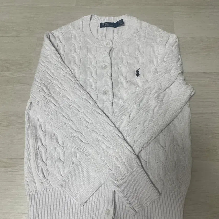 [BUNJANG] Polo Cable Knit Cardigan / 폴로 가디건(배송비포함!!)