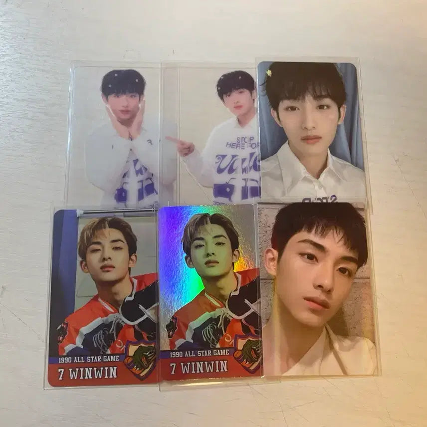 [BUNJANG] Winwin 2024 Season's Greetings Transparent Photocard Bundle Set / 윈윈 2024시그 트레카 투명포카 포토카드 일괄 시즌그리팅