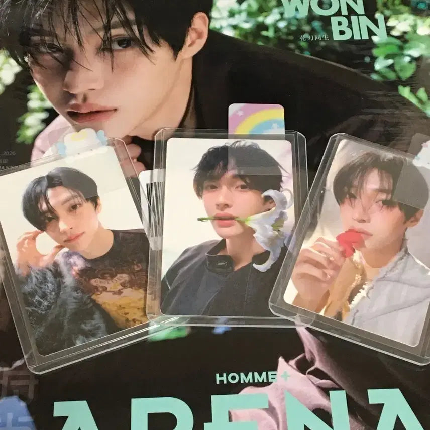 [BUNJANG] Wonbin Arena Homme Plus Magazine Photocard / 원빈 ARENA 옴므 플러스 잡지 포토카드