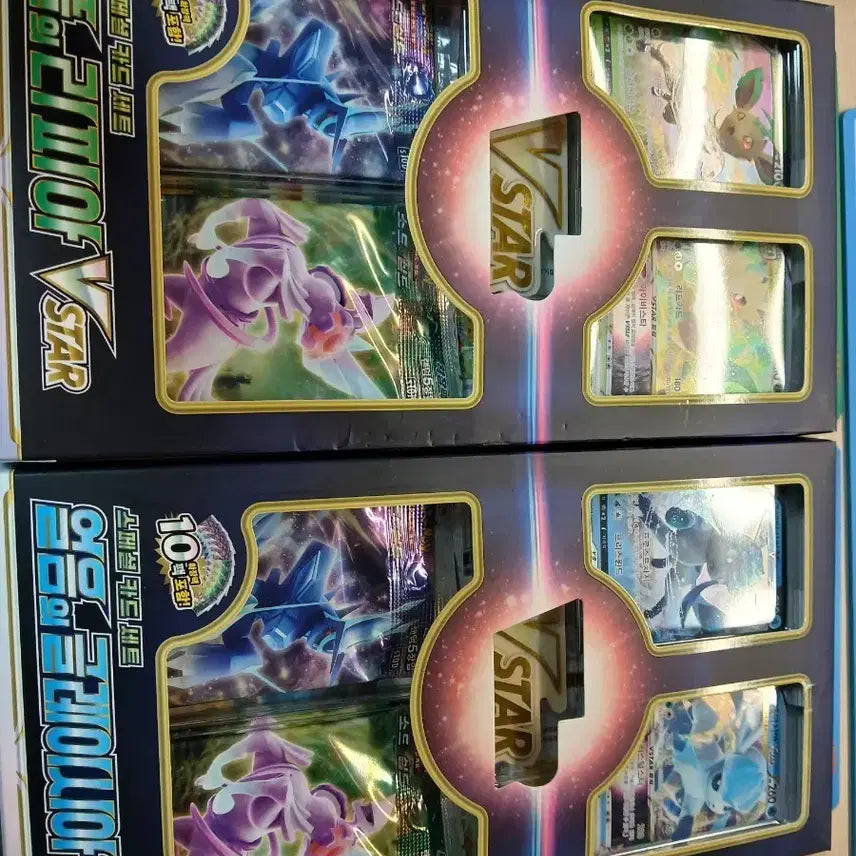 [BUNJANG] Pokemon Cards Sword & Shield Leafeon Glaceon Bundle Set / 포켓몬카드 소드실드 풀의리피아,얼음의 글레이시아 16박스 일괄