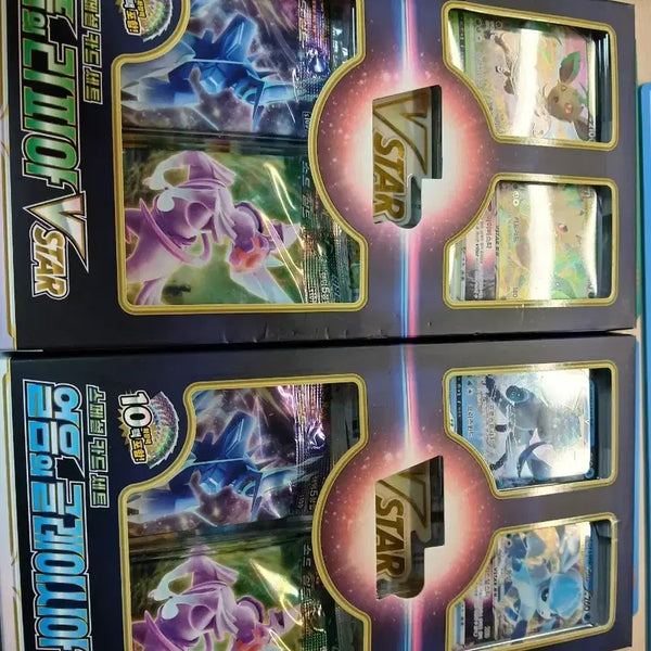 [BUNJANG] Pokemon Cards Sword & Shield Leafeon Glaceon Bundle Set / 포켓몬카드 소드실드 풀의리피아,얼음의 글레이시아 16박스 일괄