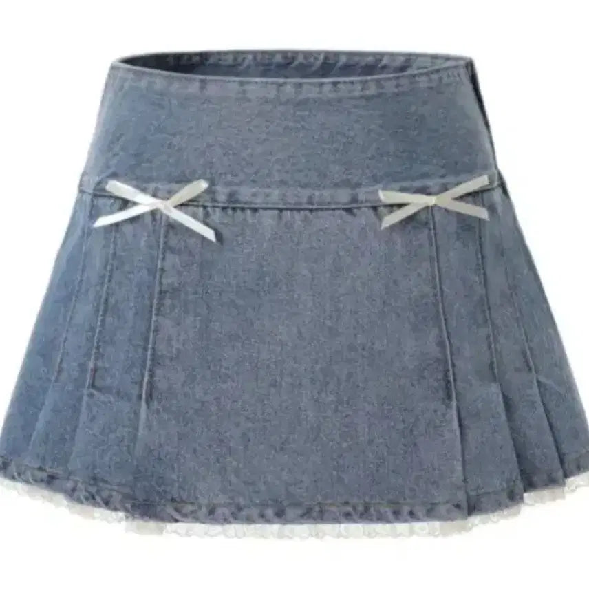 [BUNJANG] Third Time Perky Denim Skirt / M) 쓰리타임즈 청 데님 perky 스커트