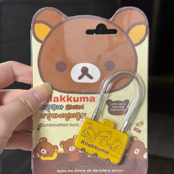 [BUNJANG] Rilakkuma Vintage Lock / 고전문구 리락쿠마 자물쇠