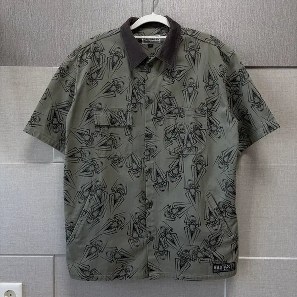 [BUNJANG] Vintage 90s Spider Work Shirt / 90s 빈티지 스파이더 워크셔츠 (105) (택포!)