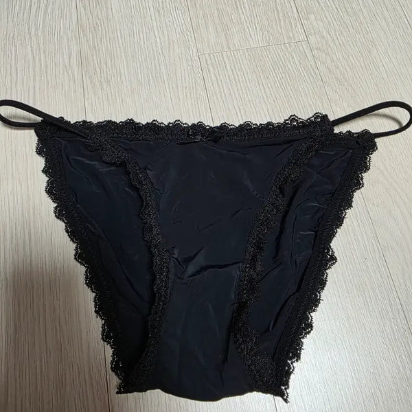 [BUNJANG] Black Lace Panties / 블랙 레이스 팬티