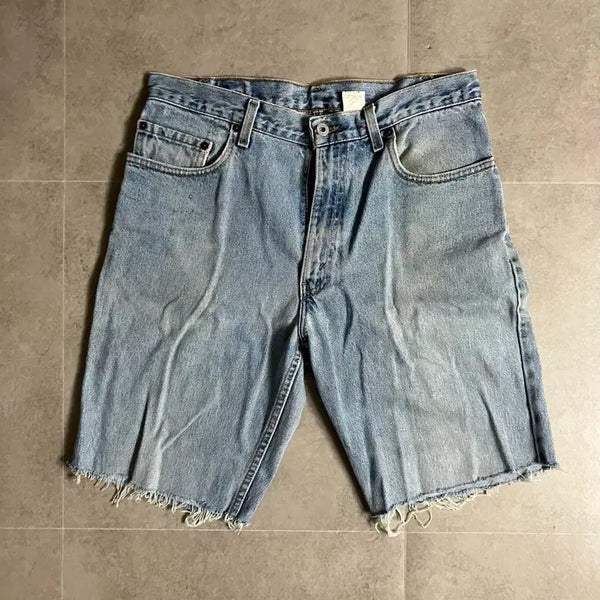 [BUNJANG] Levi's Cut-Off Denim Shorts / 34) 리바이스 컷오프 데님 쇼츠 반바지