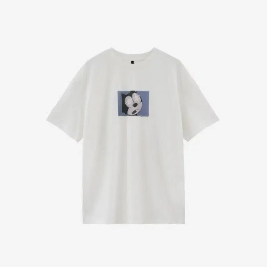 [BUNJANG] Polierter 1/2 Graphic T-Shirt Capitalist White / [4 Size] 폴리테루 1/2 그래픽 티셔츠 캐피탈리스트 화이트