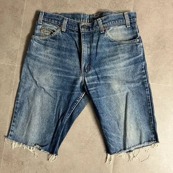 [BUNJANG] Levi's Cut-Off Denim Shorts / 34) 리바이스 컷오프 데님 쇼츠 반바지