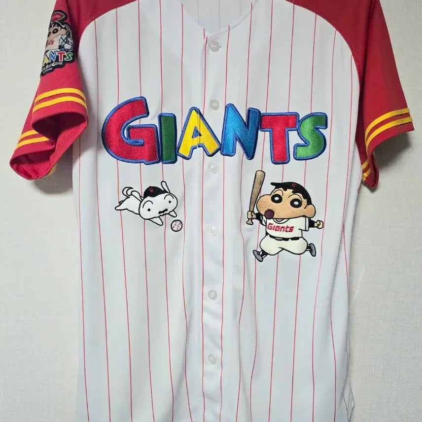 [BUNJANG] Lotte Giants Kim Won-jung Marked Baseball Jersey (XL) / 롯데 롯데자이언츠 짱구 유니폼 김원중 마킹 105(XL) 판매