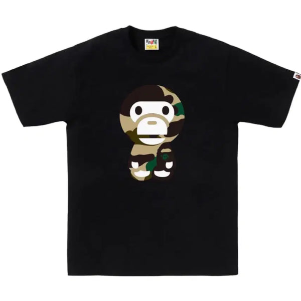 [BUNJANG] BAPE Big Baby Milo T-Shirt Black Yellow 2XL / [2XL] 베이프 빅 베이비 마일로 티셔츠 블랙 옐로우