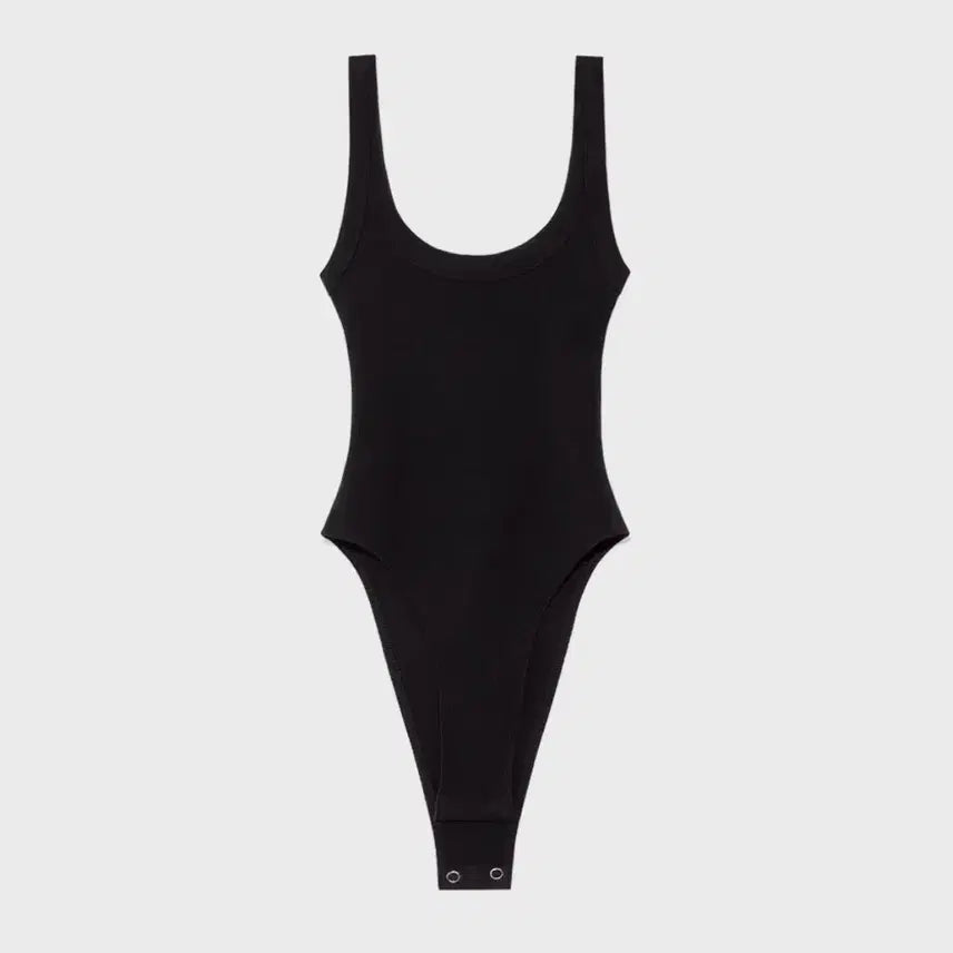 [BUNJANG] Glony Scoop Neck Bodysuit (M) / 글로니 스쿱 넥 바디수트(M)