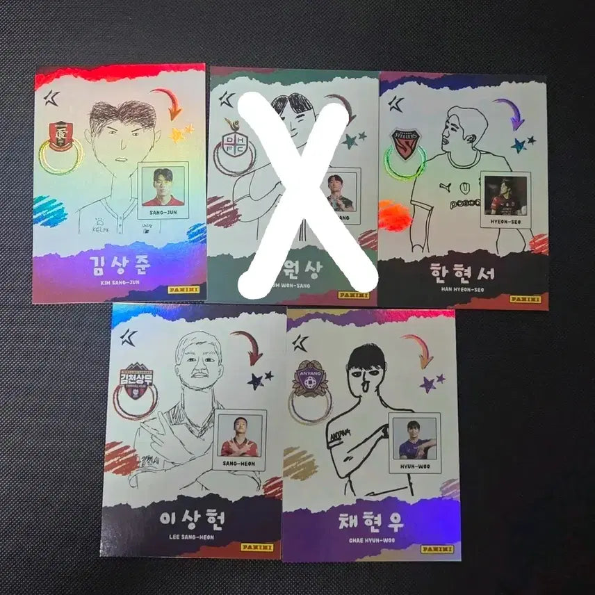 [BUNJANG] 2026 Panini K League Drawing Card / 2026 파니니  k리그  드로잉카드 판매및 교환원합니다.