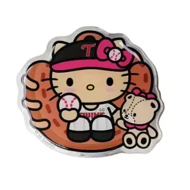 [BUNJANG] LG Twins x Tanning x Hello Kitty Magnetic Smart Tok Glove / LG 트윈스 태닝 헬로키티 콜라보 마그네틱 스마트톡 글러브