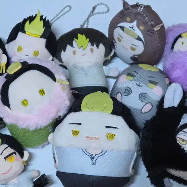 [BUNJANG] Hajime Shuji 13 Plush Bundle Set / 도리벤 한마 슈지 인형 13개 일괄