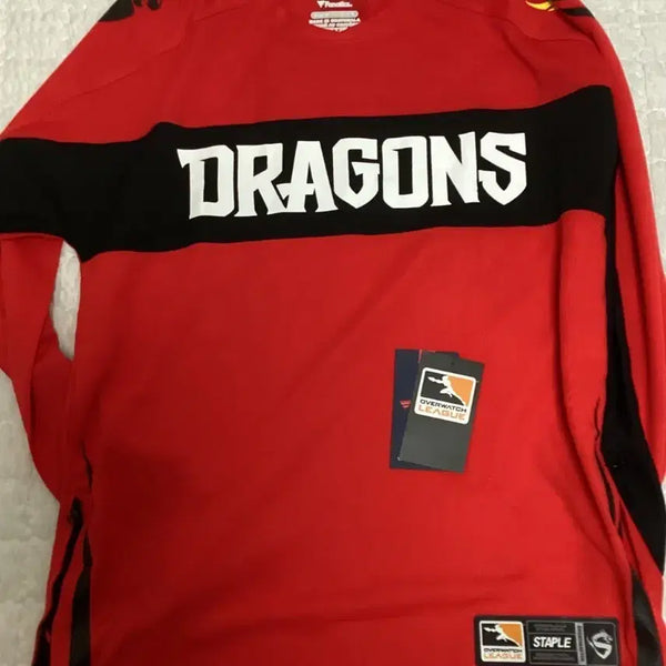 [BUNJANG] Shanghai Dragons Overwatch League 2020 Season Jersey M Size / 상하이 드래곤즈 오버워치 리그 유니폼