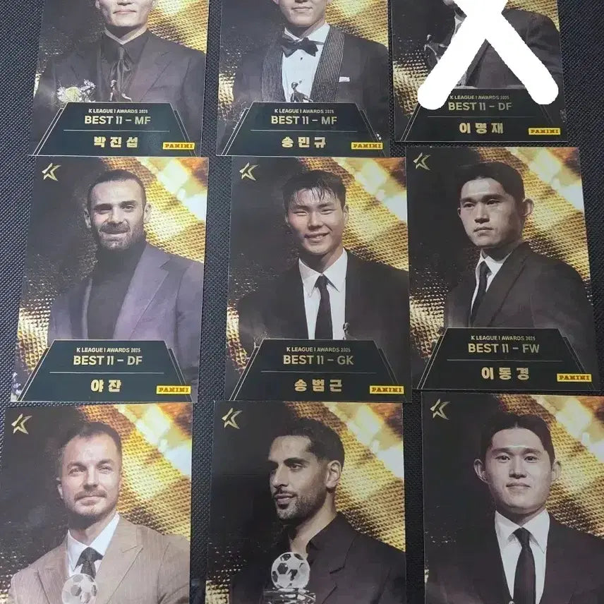 [BUNJANG] 2026 Panini K League Awards Trading Cards / 2026 파니니  k리그  awards 카드 판매및 교환합니다.