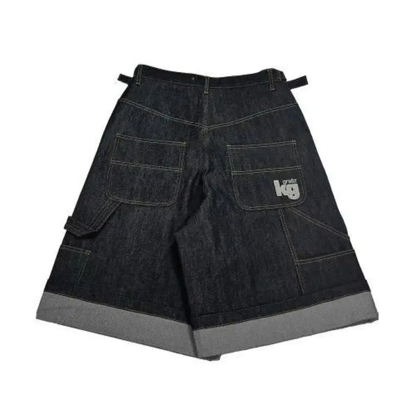 [BUNJANG] Greyhound Carpenter Bermuda Denim Pants / [2 Size] 그레일즈 코인서울 카펜터 버뮤다 데님 팬츠