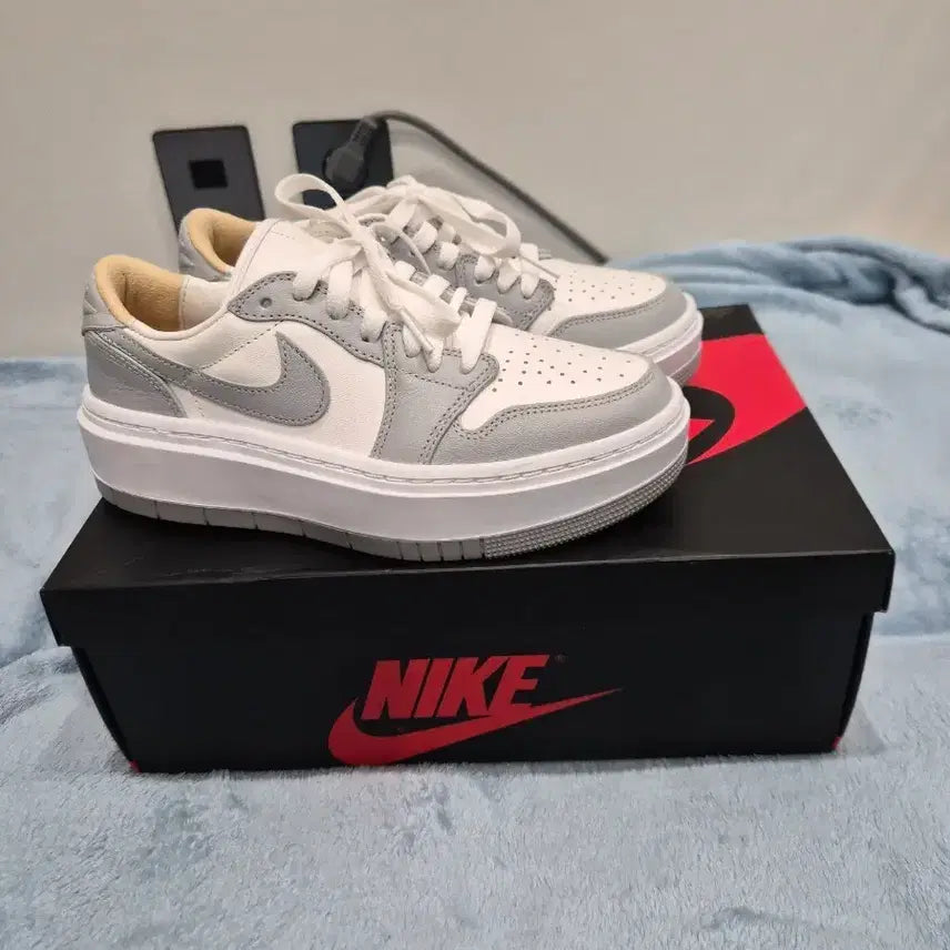 [BUNJANG] Air Jordan 1 Elevate Low "White Grey" (235mm) Women's / 조던1 엘리베이트 로우 235